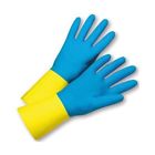 00134-l West Chester Neoprene Latex Flock Lined Chemical Glove 662909000644