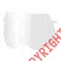 06-0700-54 Wide Clear Pkg Grinding Speedglas Visor 5 View 3m