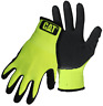Cat017418l 072874076672 Boss Cat Glove Green Latex Palm String Knit