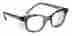 09-420eb Safety Glass Glasses In Plastic Frame With Side Shields 50mm Clear Lens 682851822248