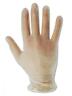 105049 Ansell Disposable Vinyl Food Handling Glove Large Clear