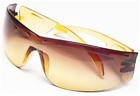 10105402 131259 Safety Works Yellow Jacket Amber Lens Glasses 641817022177