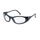 135-f2110 Safety Lens Crews Frostbite Nylon Glasses Black Clear