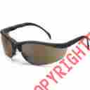 135-kd11b Crews Klondike Black Frame Brown Lens Safety Spectacle 766868381186