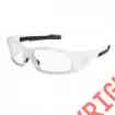 135-sr120 Clear Polished Frame White Crews Swagger