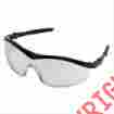 135-st119 Crews Storm Black Frame In-outclr Mir Lens Safety Gls 766868001190