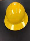 19222 Erb Sale Yellow Hard Plastic Protective Helmet With Adjustable Inside