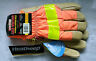 1938kwp-xl Kinco High Visibility Orange Waterproof Insulated Pigskin Gloves 035117019867