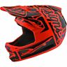 198008704 Troy Lee Designs Fiberlite Helmet Factory Orange 887202208782