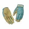 2001w-s Kinco International Womens Breathable Synthetic Gloves Tan And Turquoise Pattern