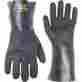 2082l Custom Leathercraft Pvc Gloves 12in Gauntlef Cuff Rubber Vinyl 084298208201