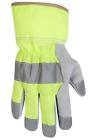 2150l Custom Leathercraft Clc Work Gloves Large Nylon Lime 084298215049