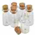 Topwel-700362407126 2quot Topwel Size 11 Tall X 3 4 Inches Diametersmall Mini Glass Jars With Cork 700362407126
