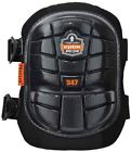 347 Proflex Black Long Cap Lightweight Gel Knee Pads 0720476184478