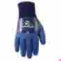 4009442 Wells Lamont Hydrahyde Dbl Coated Nitrile Men Gloves-blue Extra Large 053300073533