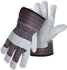 4094-3 Boss Mens Work Gloves Pearl Gray 072874050450