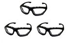 Z87.1 4649 Prochem Safety Glasses To Goggles Anti Fog Dust Clear Pair