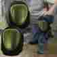 0931849 46635 Worker Comfort Gel Protective Knee Pads Construction Carpentry Memory Foam Lined 093184466359