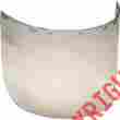 488131 Mine Safety Appliances Visor Univ Clear 8x16x.04 Eye Protection 641817003466