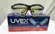 S3533x 50-percent Uvex Genesis X2 Safety Eyewear Black And Yellow Frame Gray 603390122439