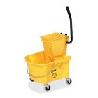 60466 Genuine Joe Splash Guard Mop Quart Yellow