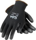 616314054289 N A G-tek Onx Seamless Knit Work Gloves Nylon Polyurethane Coating Medium Black 12pk