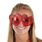 34689703631 70363 The Beistle Company Glittered Heart Pack Of
