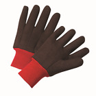 750rkw-l West Chester Large Standard Brown Jersey Gloves With 662909747556