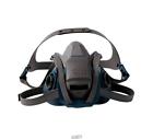 757457686799 Respirator Half Face Mask Welding Resilient Silicone Dust