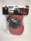 792363607995 Unbranded Hard Cap Knee Pads Padded Red And