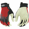 86223gg-xl Gravel Gear Mens Hybrid Leather Performance Work Red Xl