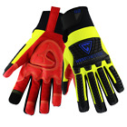 87810-s West Chester Small Safety Rigger Glove With Hook Loop Wrist