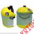 0395938 91470 Iit One Full Face Neck Shield Yellow Protection From Sparks Workshop Outdoor 039593914708