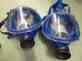 961090 Lot Survivair 2 Mask Respirator Blue