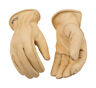 98-m Kinco Mens Outdoor Cowhide Leather Driver Gloves Gold 035117980044