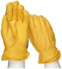 9920kt-xl West Chester Leather Glove Shirred Elastic Wrist Cuff Pr