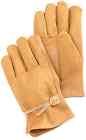A514 Carhartt Mens Full Grain Leather Driver Work Glove Brown Large New 061492475165