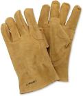 61492475448 A553-brn-l Carhartt Mens Leather Fencer Work Glove Brown Large