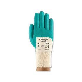 103446 Activarmr 47-200 Gloves Size 7 Aqua Nitrile Coated - 12 Per Dz
