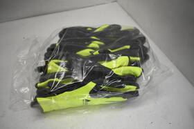100-190-37 Agco Branded Hi-vis Nitrile Coated Work Gloves 12 Pack Safety Grip Utility