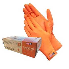 Agilux 810229026787 American Safety Glove Latex Disposable Low Protein Natural Rubber Non-allergy
