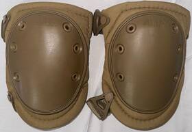 50453.14 Alta Flex Gel Insert Heavy Duty Knee Protector Pad Cordura Nylon Coyote