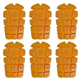 Amaneest-dun-y3 Amaneest 3 Pairs No Strap Knee Pad Inserts For Work Medium Yellow