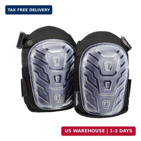 Dft012-1 Amazon Basics Professional Gel Cushion Knee Pads - 1 Pair Clear