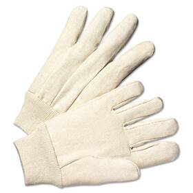 101-1110 Anchor Light-duty Canvas Gloves White 12 Pairs 1110