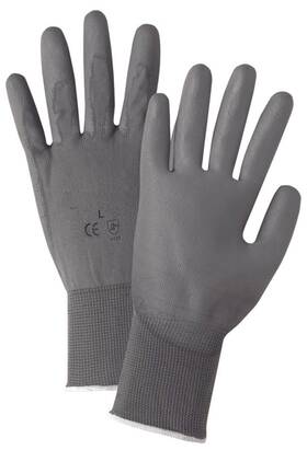 6050-xxl Anchor Brand - 6050xxl 13 Cut Grey Nylon Urethane Coat Case