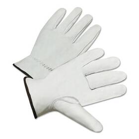 713600xl Anchor Brand Premium Grain Goatskin Driver Gloves X-large Unlined White Ors Nasco