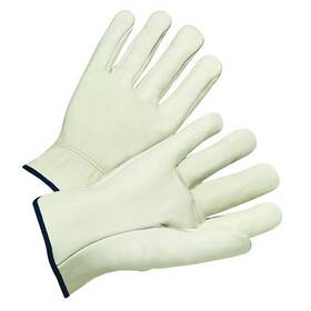 990il Anchor Brand Quality Grain Cowhide Leather Driver Gloves Large Unlined Natural Shirred 990il Anchor Brand Quality Grain Cowhide Leather Driver Gloves Large Unlined Natural Shirred