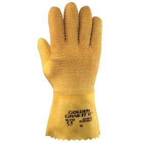 16-312-10 Ansell - Grab-it 16312 Sz 10 Golden Grab It Ii 12 Rubber Dozen Of