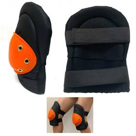 Atb 039593913701 New 2 Pc Plastic Cap Knee Pads Heavy Duty Set Plumber Carpenters Builder Comfort